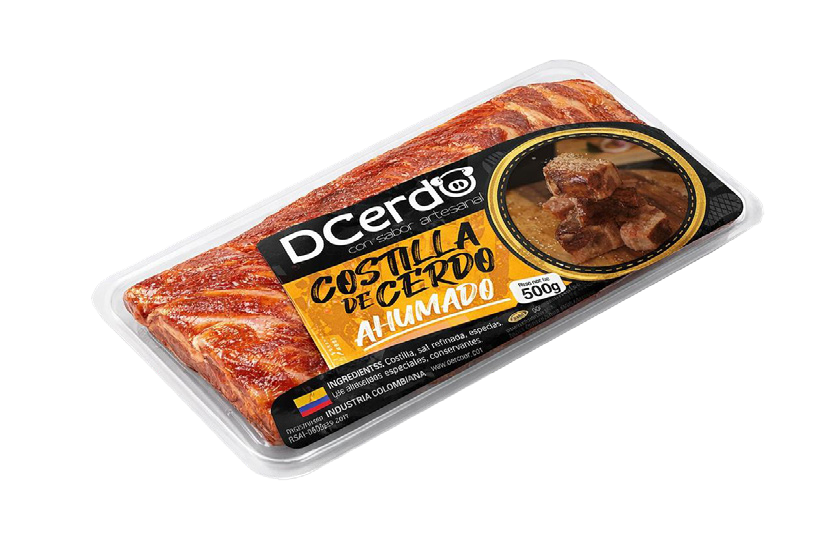 Costillas de cerdo ahumadas