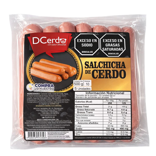 Salchicha de cerdo